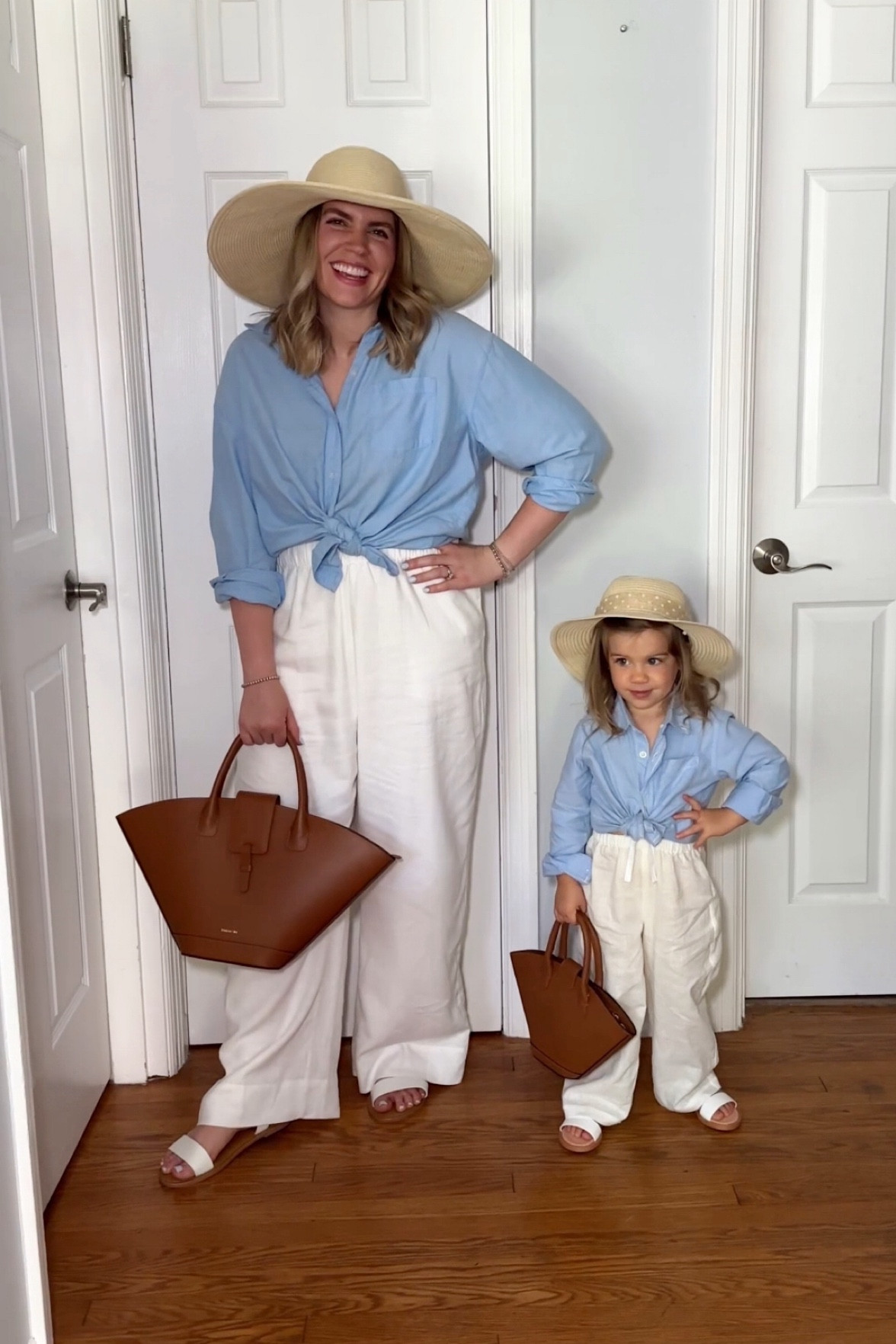 Mommy and me matching coastal outfits! 

Toddler fashion 
Linen pants 
Toddler girl clothes 

#LTKSeasonal #LTKKids #LTKFamily