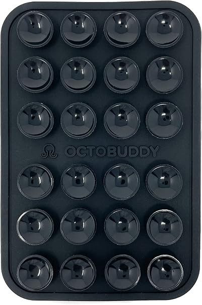OCTOBUDDY || Silicone Suction Phone Case Adhesive Mount || Compatible with iPhone and Android, An... | Amazon (US)