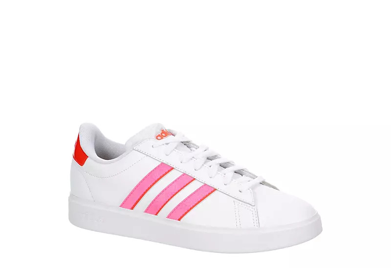 Adidas Womens Grand Court 2.0 Sneaker - White | Rack Room Shoes