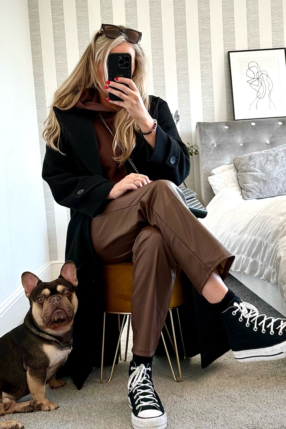 Matching with my 🐶outfit! 