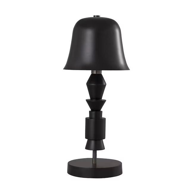 TOV Furniture TOV Lighting 23.8-in Black/Brushed Table Lamp with Metal Shade | Lowe's