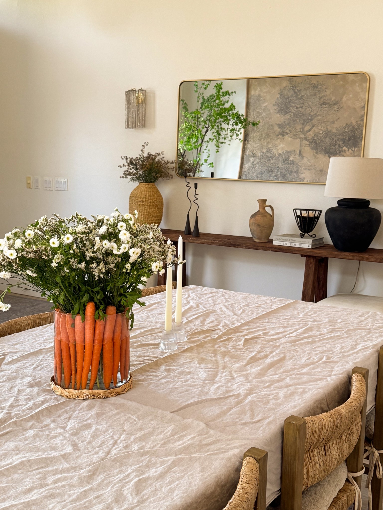 A little Easter centerpiece. 🥕

#LTKHome #LTKFindsUnder50 #LTKSeasonal