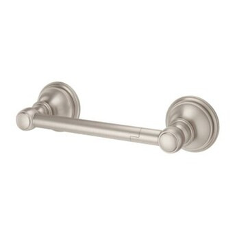 Pfister Tisbury Brushed Nickel Wall Mount Pivot Toilet Paper Holder | Lowe's