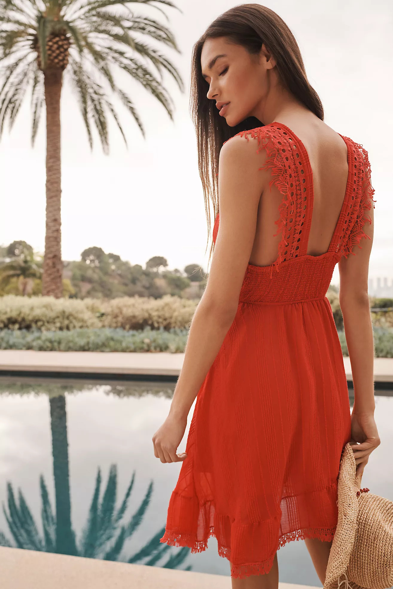 Peixoto Farrah Cover-Up Mini Dress | Anthropologie (US)