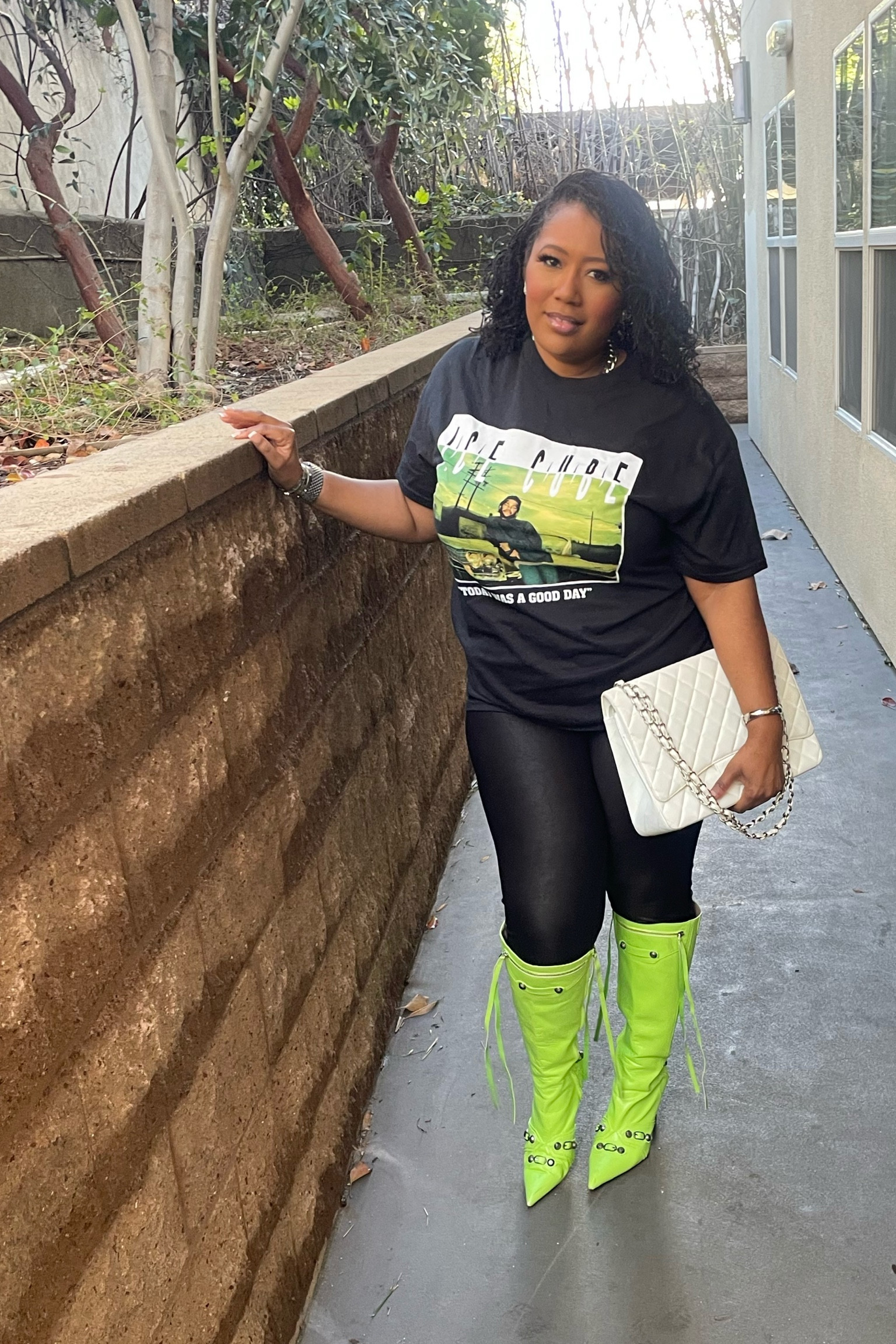 The uniform. Lately. Graphic tee, boots, attitude  

#LTKmidsize #LTKstyletip #LTKover40