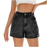 BUIGTTKLOP Women's Denim Shorts High Waist Jean Short Summer Casual Jean Shorts Trendy 2026 Cloth... | Walmart (US)