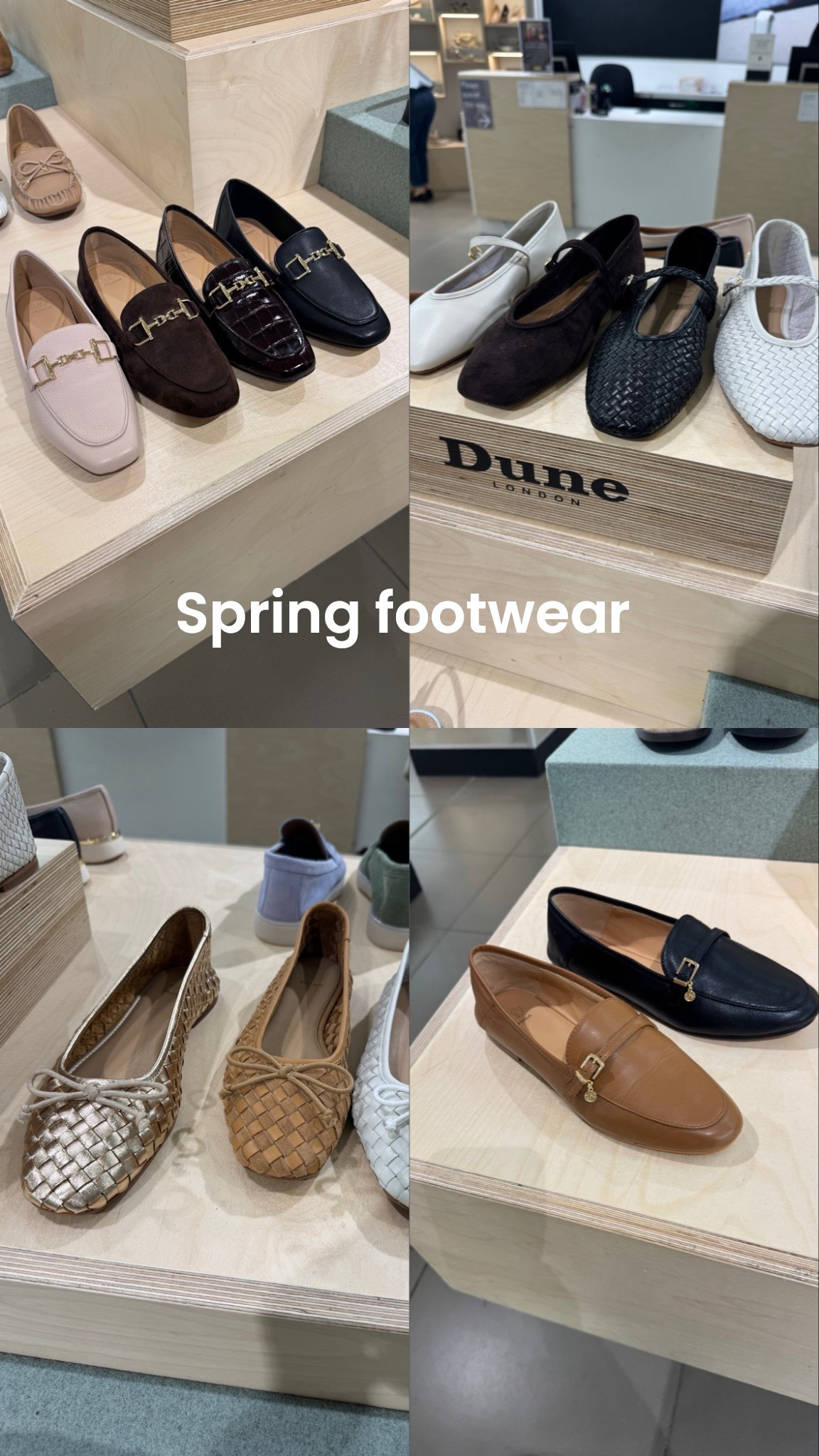 I always go to Dune for footwear as I think they offer good comfort, a nice range of styles and at an affordable price. Plus they offer a wide fit in their styles 🙌

I have the brown suede Mary Jane’s and have walked miles in them! Love the new woven options for spring. 

The woven ballet flats have been a firm client favourite as have their loafers 

Spring footwear 
Loafers
Ballet flats 
Mary Jane’s 


#LTKuk #LTKshoes #LTKspring
