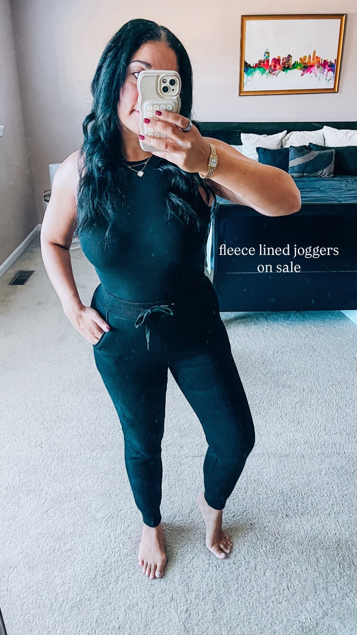 Fleece lined joggers
Amazon Black Friday deals
Wearing size XS


#LTKCyberWeek #LTKGiftGuide #LTKHoliday