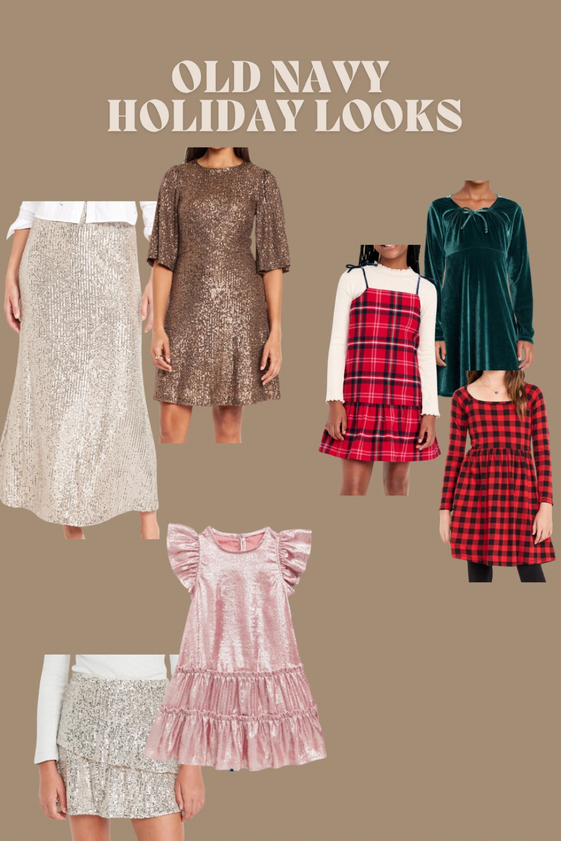 Old Navy holiday looks 40% off today!