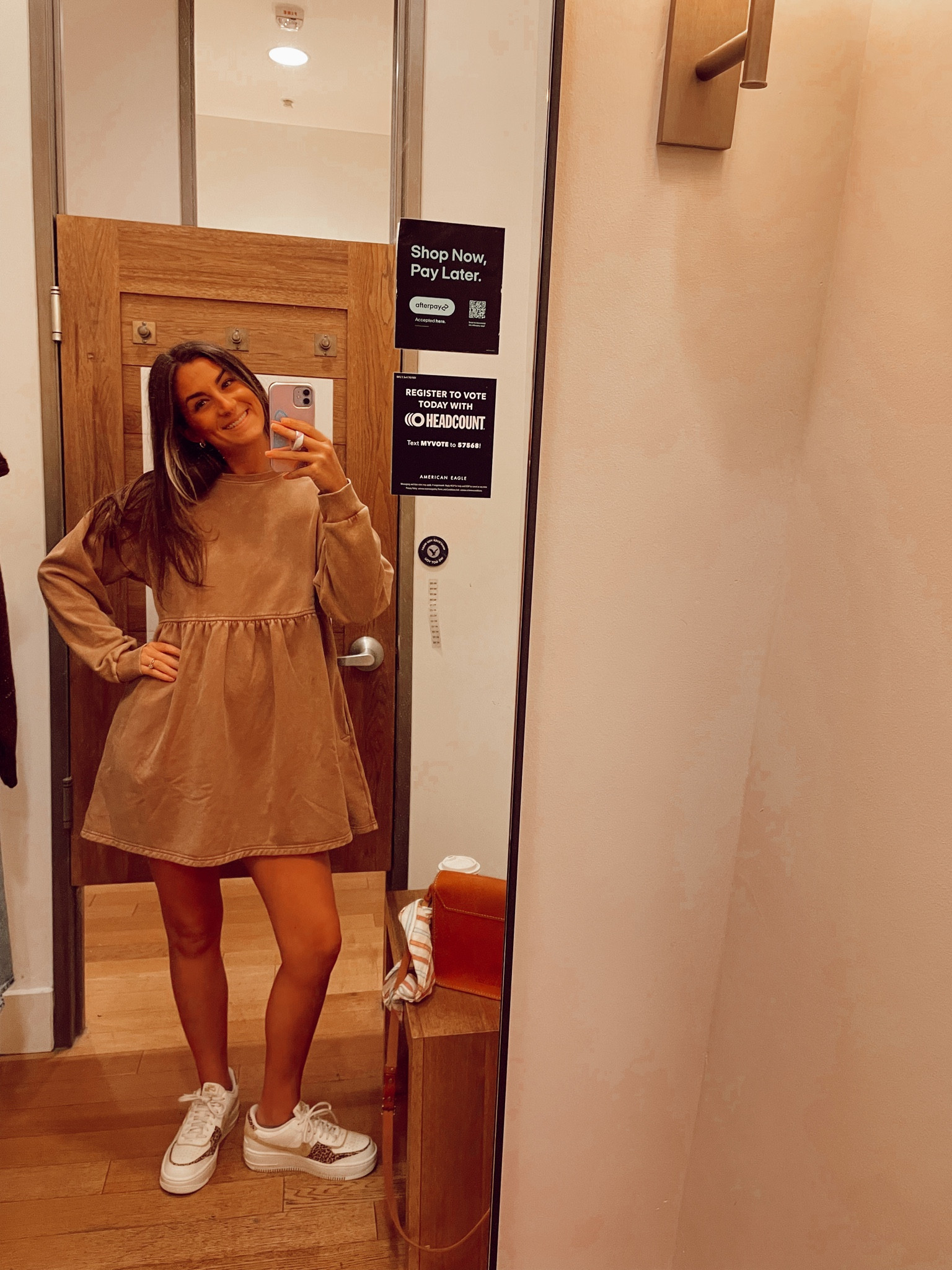 I love this dress! It is a little shorter than I would like! I wouldn’t be able to wear it to school, but it’s so cozy and cute! 

#LTKsalealert #LTKunder100 #LTKHoliday