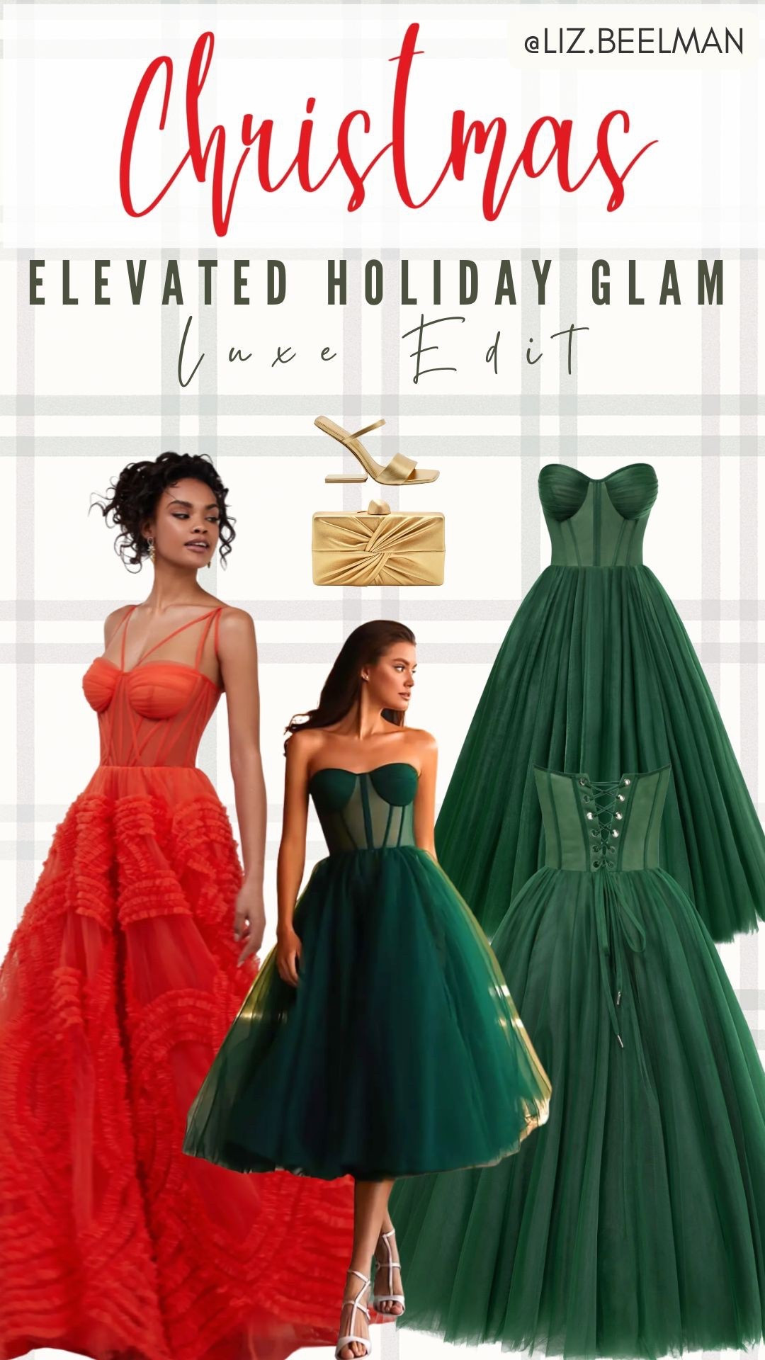 CHRISTMAS: Elevated Holiday Glam, Luxe Edit 