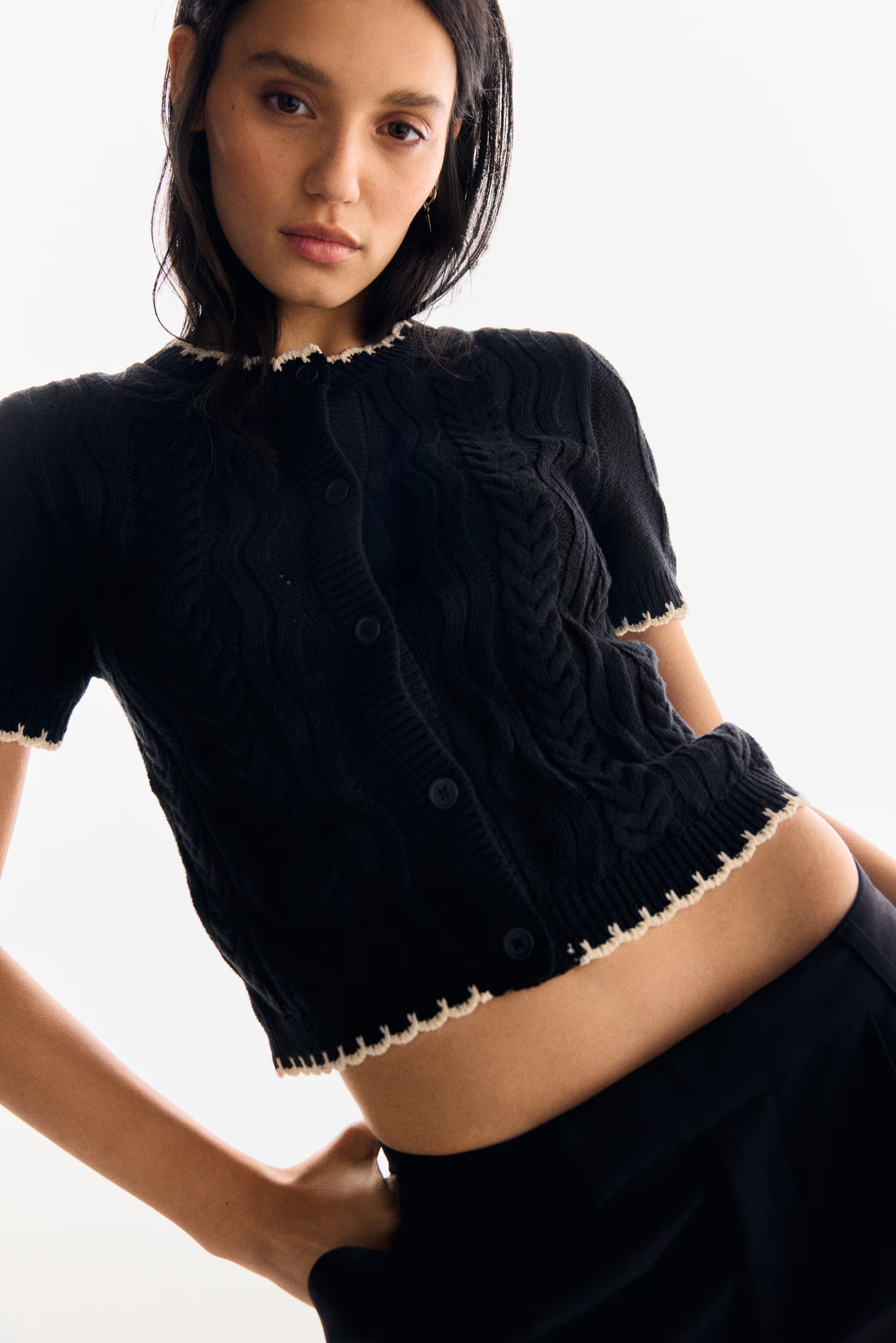 Cable-Knit Cardigan | H&M (US + CA)