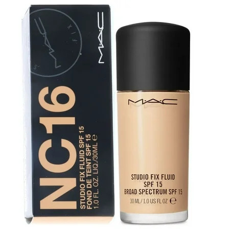 Mac Studio Fix Fluid SPF 15 NC16 Foundation 1 oz | Walmart (US)