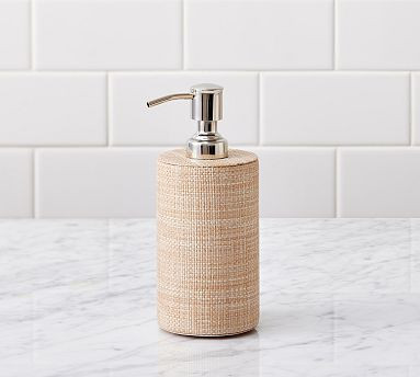 Raffia Bathroom Accessories | Pottery Barn (US)