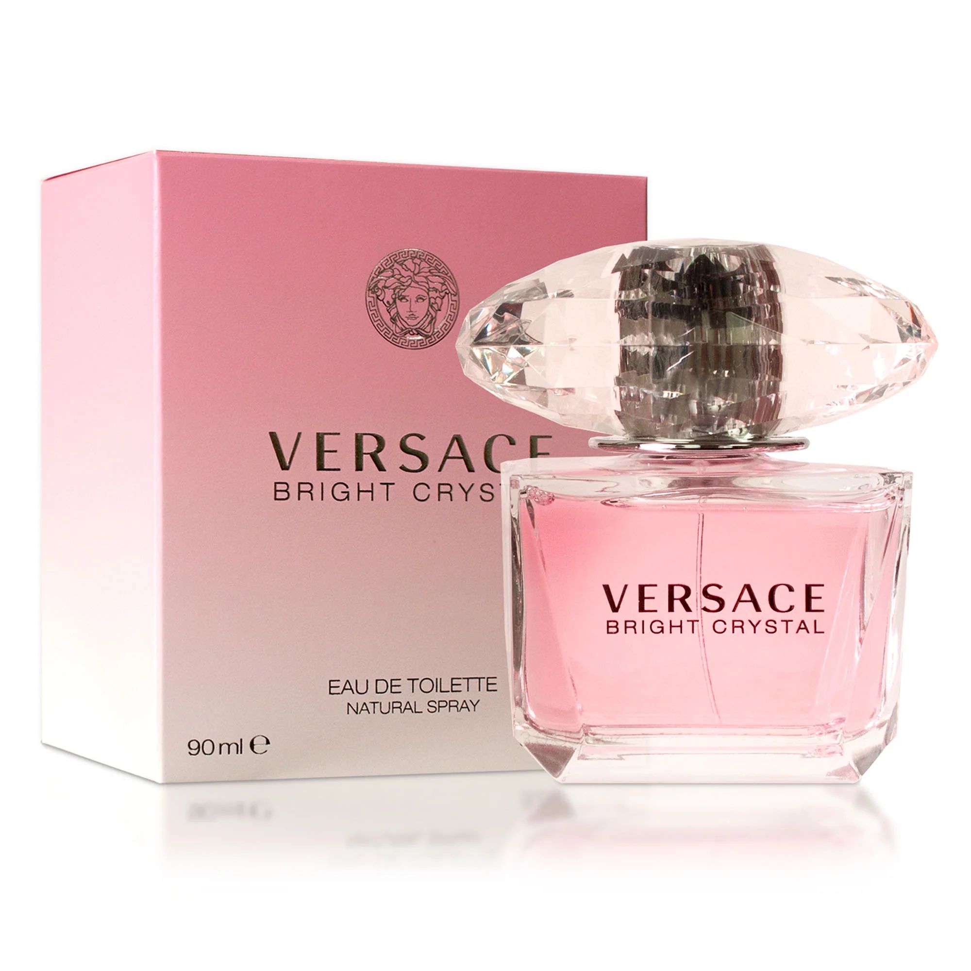 Versace Bright Crystal Eau de Toilette, Perfume for Women, 3 Oz | Walmart (US)