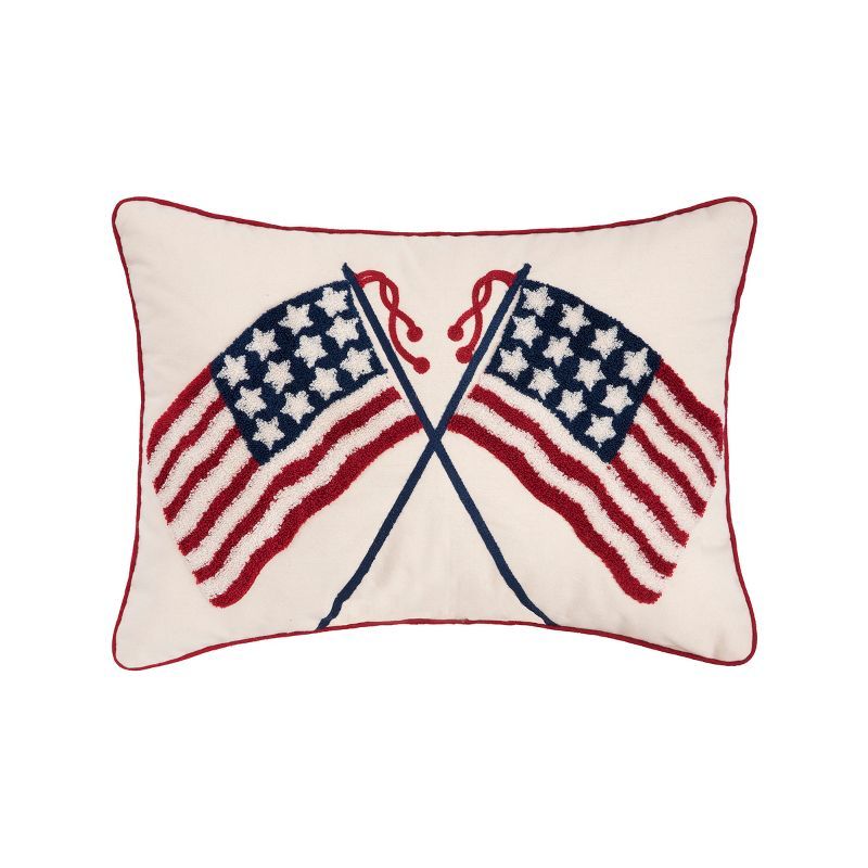 C&F Home Double US Flag July 4th Pillow | Target