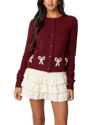 Rona Bow Knit Cardigan | Bloomingdale's (US)