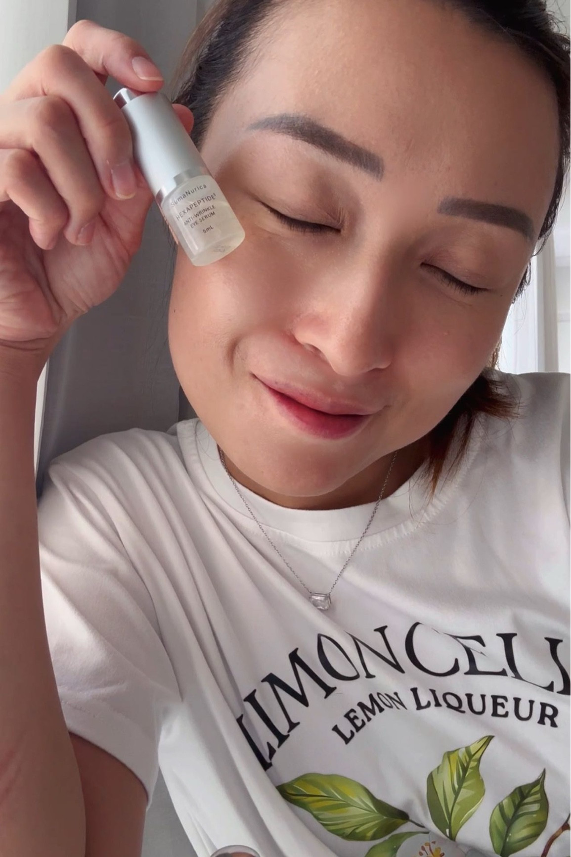 Welcoming another family member from @sumanurica 

Hexapeptide-5 Anti-Wrinkle Eye Serum

Their patented Acetyl Hexapeptide-8, combined with age-defying peptides and probiotics, helps to relax muscle contractions in expressive areas, visibly reducing fine lines and dynamic wrinkles.
It’s specially crafted to soften crow‘s feet, smile lines, frown lines around the eyes, mouth and forehead, restoring a smoother, more youthful look.

available to purchase online at @myer 
.
.
.
.
#SumaNurica #BioTechBeauty #NewSkinScience
#SumaNuricaTransformation
#antiwrinkle #eyeserum #antiagingskincare #brandedcontent