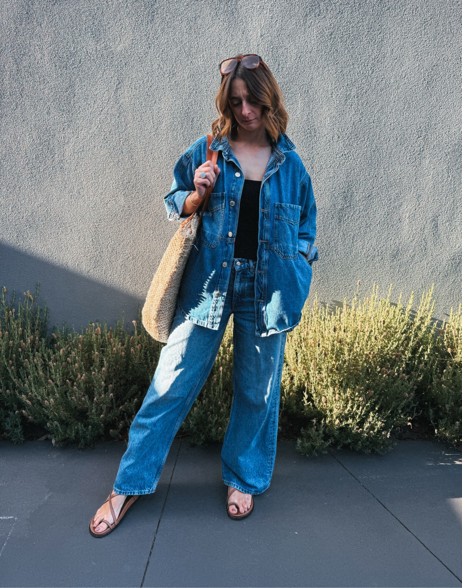 Jeans - wearing an 8 but could size down if you want a more fitted look
Top - wearing an 8
Shacket - wearing usual size 8
Sandals - tts 

#LTKaustralia #LTKFashionMonth #LTKstyletip