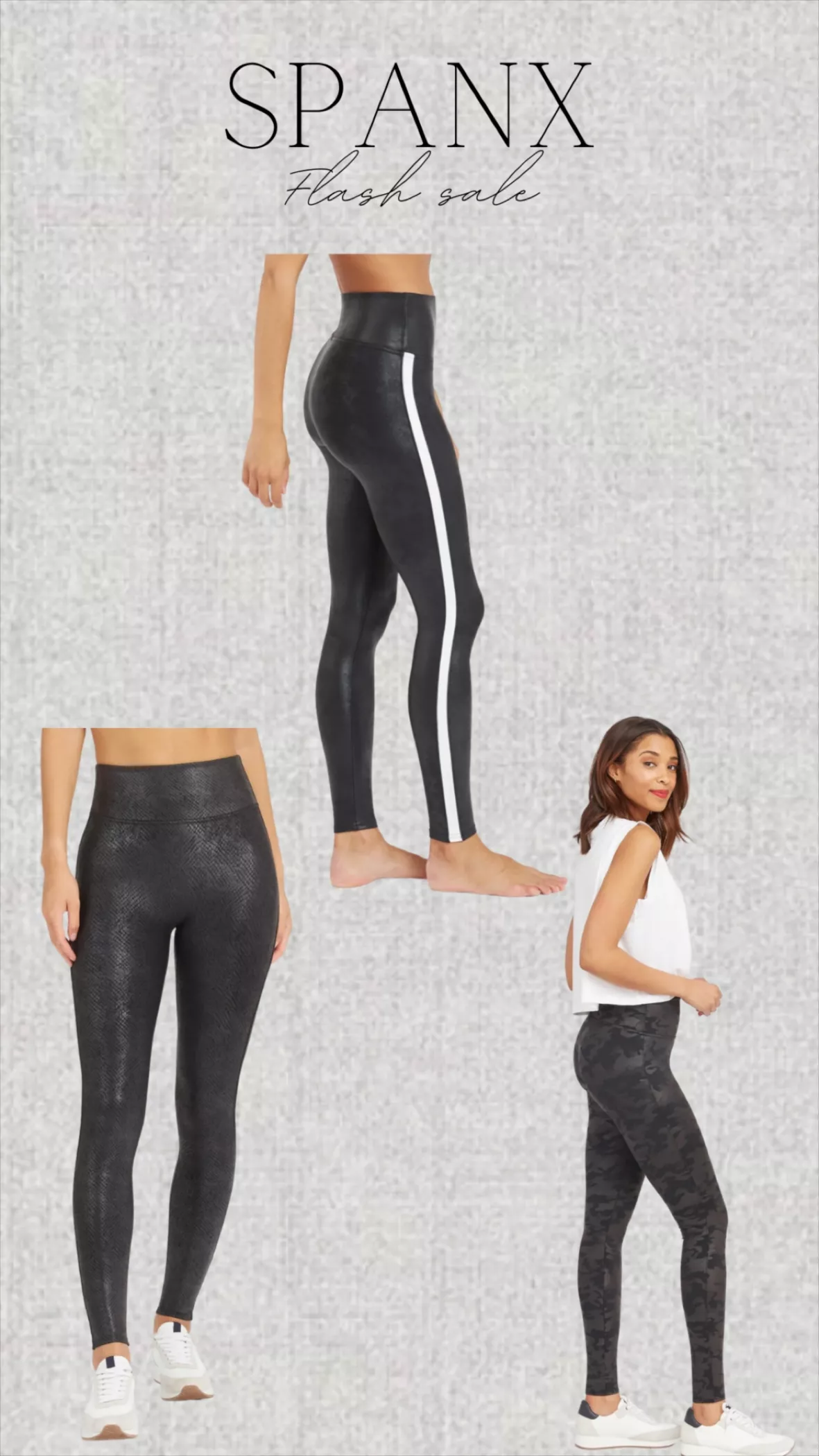 Faux Leather Matte Snake Leggings curated on LTK