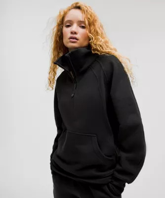 Scuba Oversized Funnel-Neck Half Zip  Long | lululemon (AU)