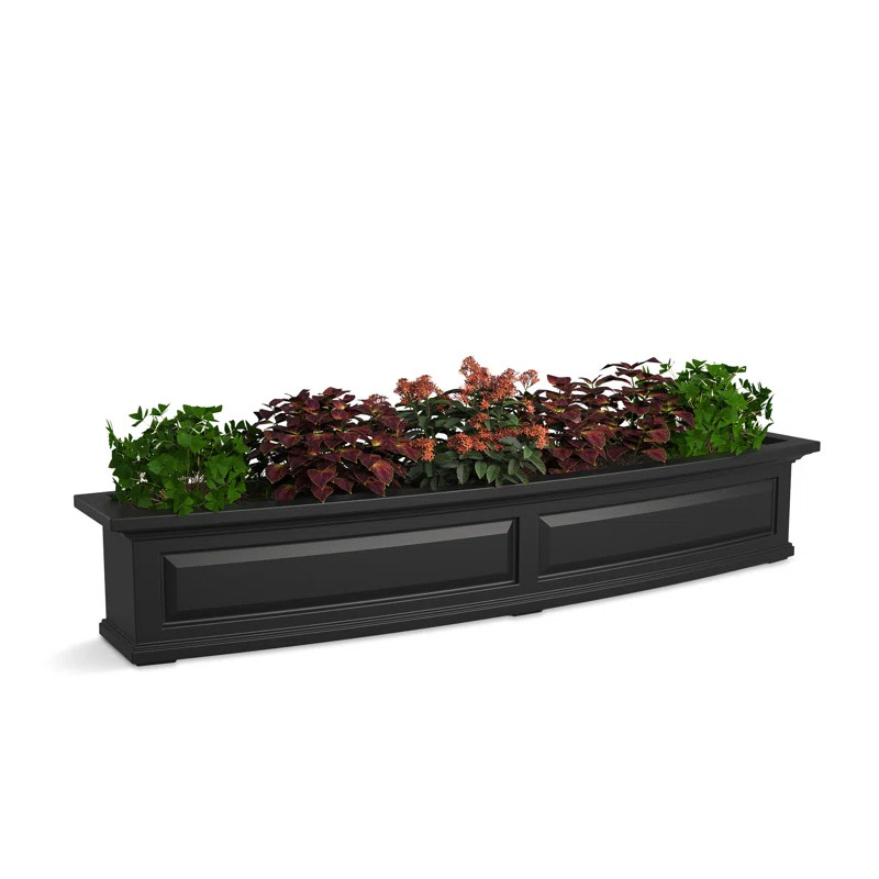 Nantucket Resin Window Box with Water Reservoir | Wayfair North America