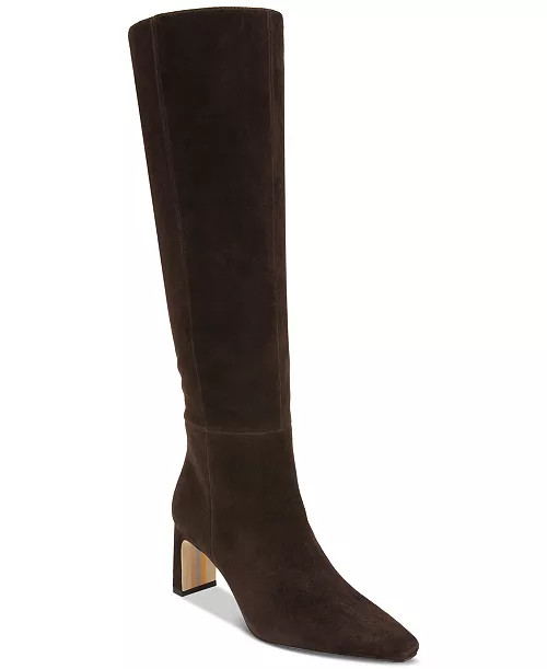Sam Edelman Sylvia Snip-Toe Knee-High Dress Boots, Regular & Wide Calf - Macy's | Macy's