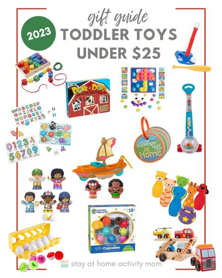 Great toddler toy options all at a reasonable price! 

#LTKHoliday #LTKGiftGuide #LTKkids