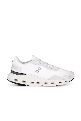 On Cloudnova Form Sneaker in White & Eclipse from Revolve.com | Revolve Clothing (Global)