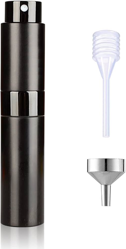 KAYZON Travel Mini Perfume Refillable Atomizer, Portable Perfume Spray Bottle Container, Travel P... | Amazon (US)
