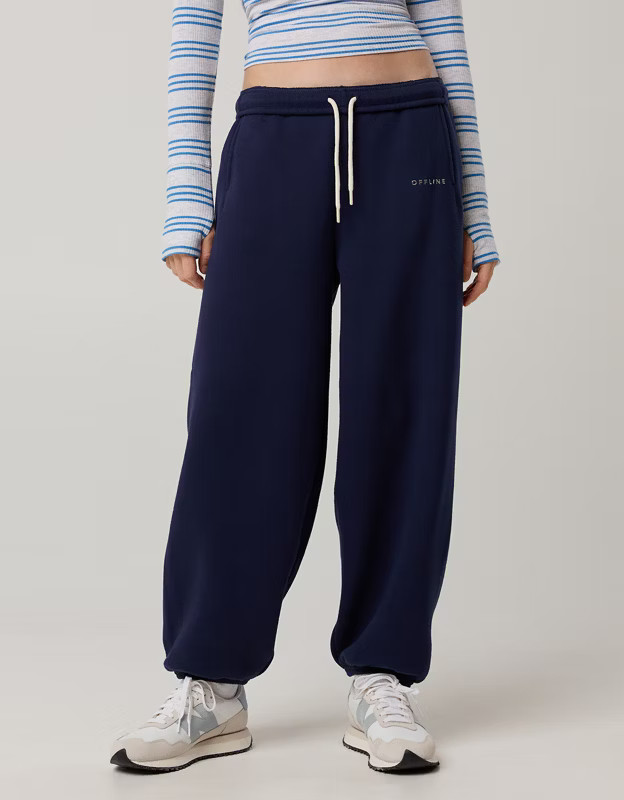 OFFLINE By Aerie Cloud Fleece Baggy Jogger | Aerie