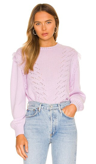 Sara Sweater in Lilac | Revolve Clothing (Global)