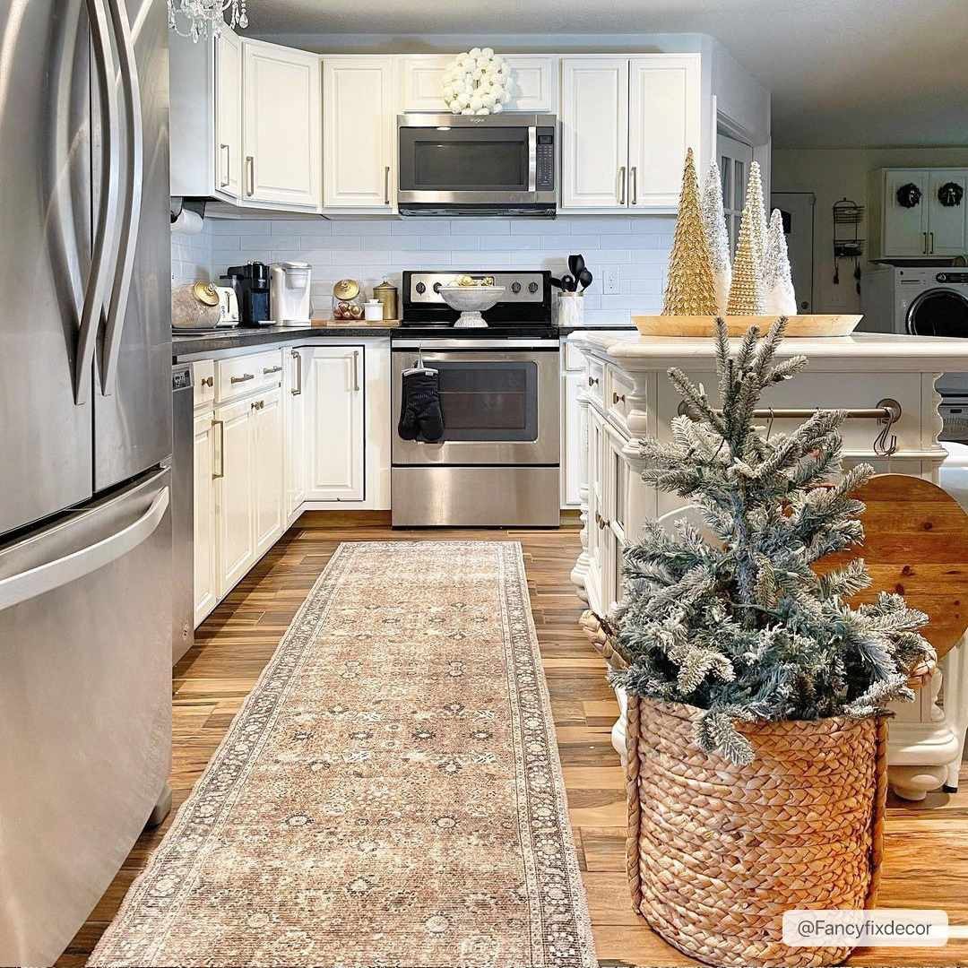 Brown Ganyangan Washable Rug | Boutique Rugs