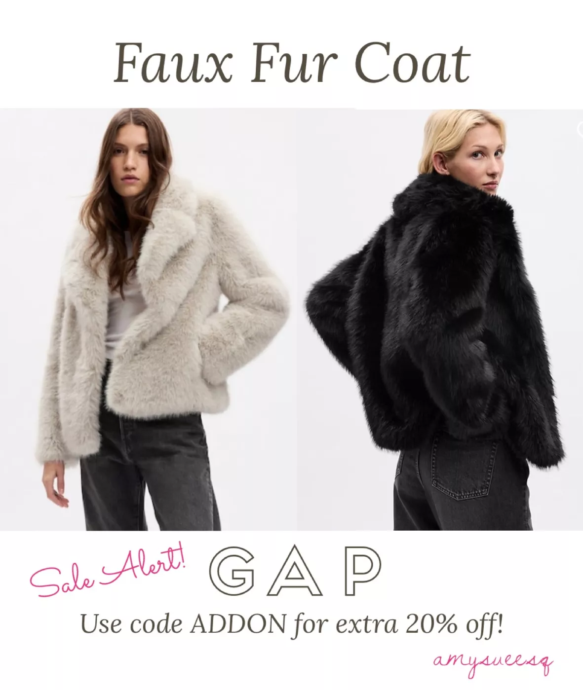 Faux-Fur Jacket curated on LTK