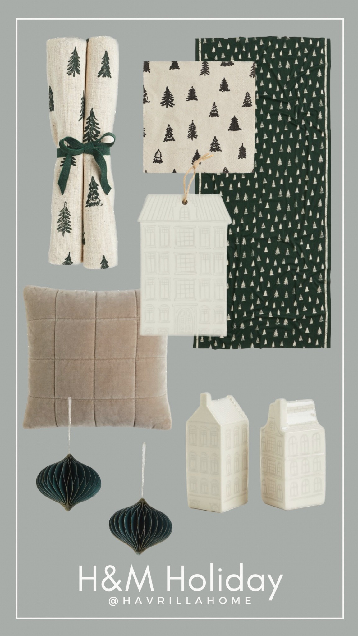 H&M home Holiday

Follow @havrillahome on Instagram and Pinterest for more home decor inspiration, diy and affordable finds

Target new arrivals, fall decor, fall finds, studio mcgee x target, hearth and hand, magnolia, holiday decor, dining room decor, living room decor, affordable, affordable home decor, amazon, target, weekend deals, sale, on sale, pottery barn, kirklands, faux florals, rugs, furniture, couches, nightstands, end tables, lamps, art, wall art, etsy, pillows, blankets, bedding, throw pillows, look for less, floor mirror, kids decor, kids rooms, nursery decor, bar stools, counter stools, vase, pottery, budget, budget friendly, coffee table, dining chairs, cane, rattan, wood, white wash, amazon home, arch, bass hardware, vintage, new arrivals, back in stock, Christmas decor, vintage bells, trees, green tree, velvet, ornaments 

#LTKhome #LTKSeasonal #LTKHoliday
