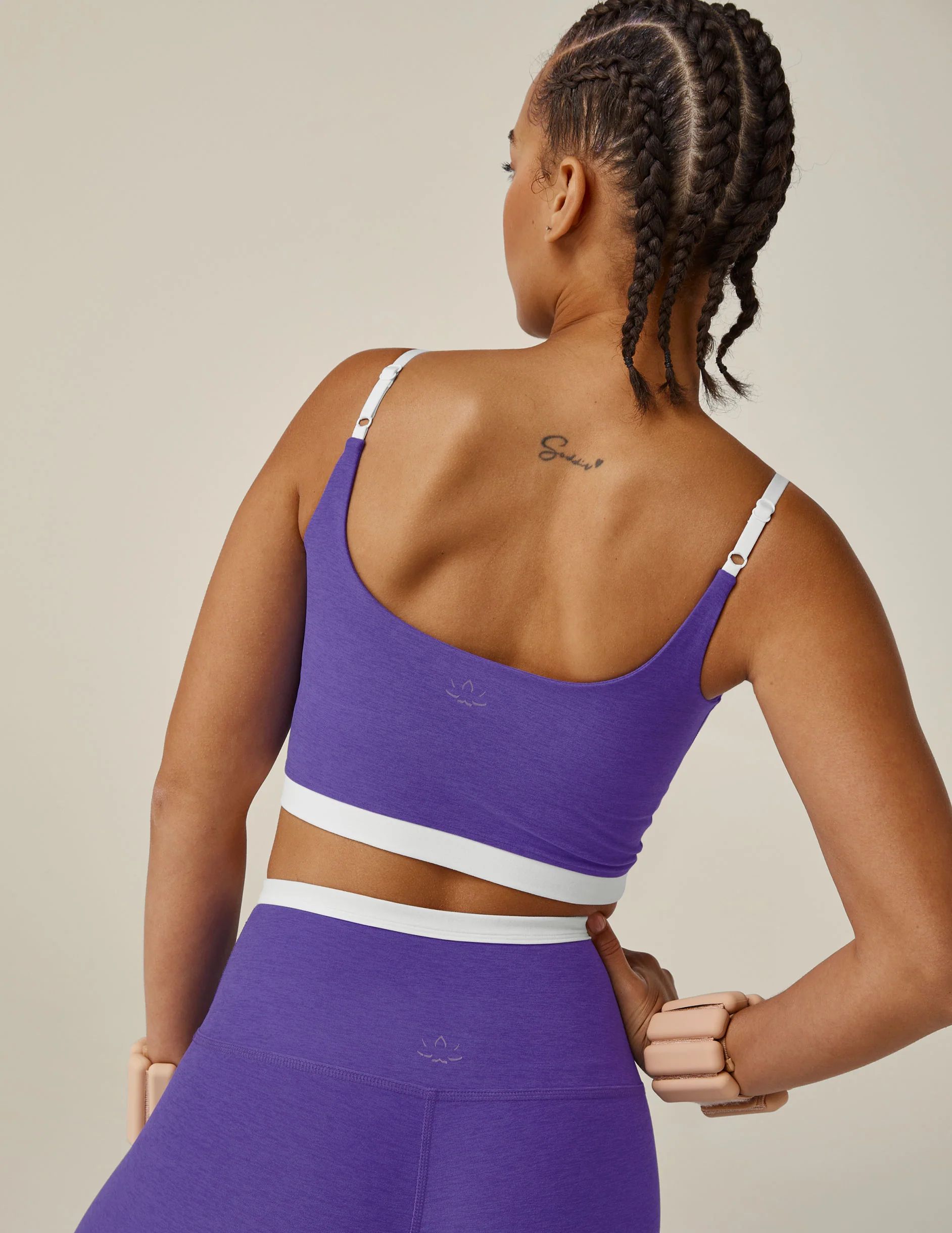 Spacedye Outlines Cropped Tank | Beyond Yoga | Beyond Yoga