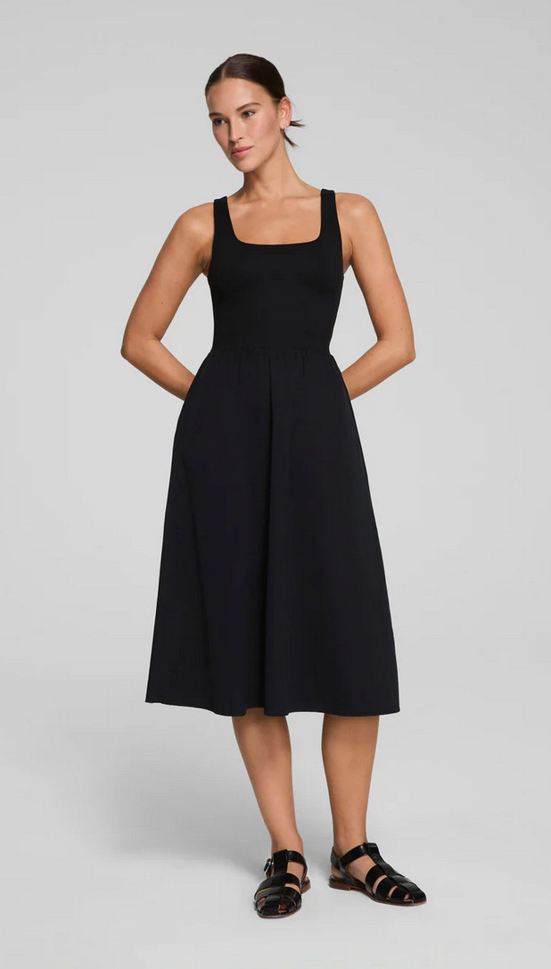 A Spanx dress will go day to night to work to after-work. This will be so cute with a sweater or a blazer for work. 

 #LTKOver40 #LTKStyleTip #LTKWorkwear