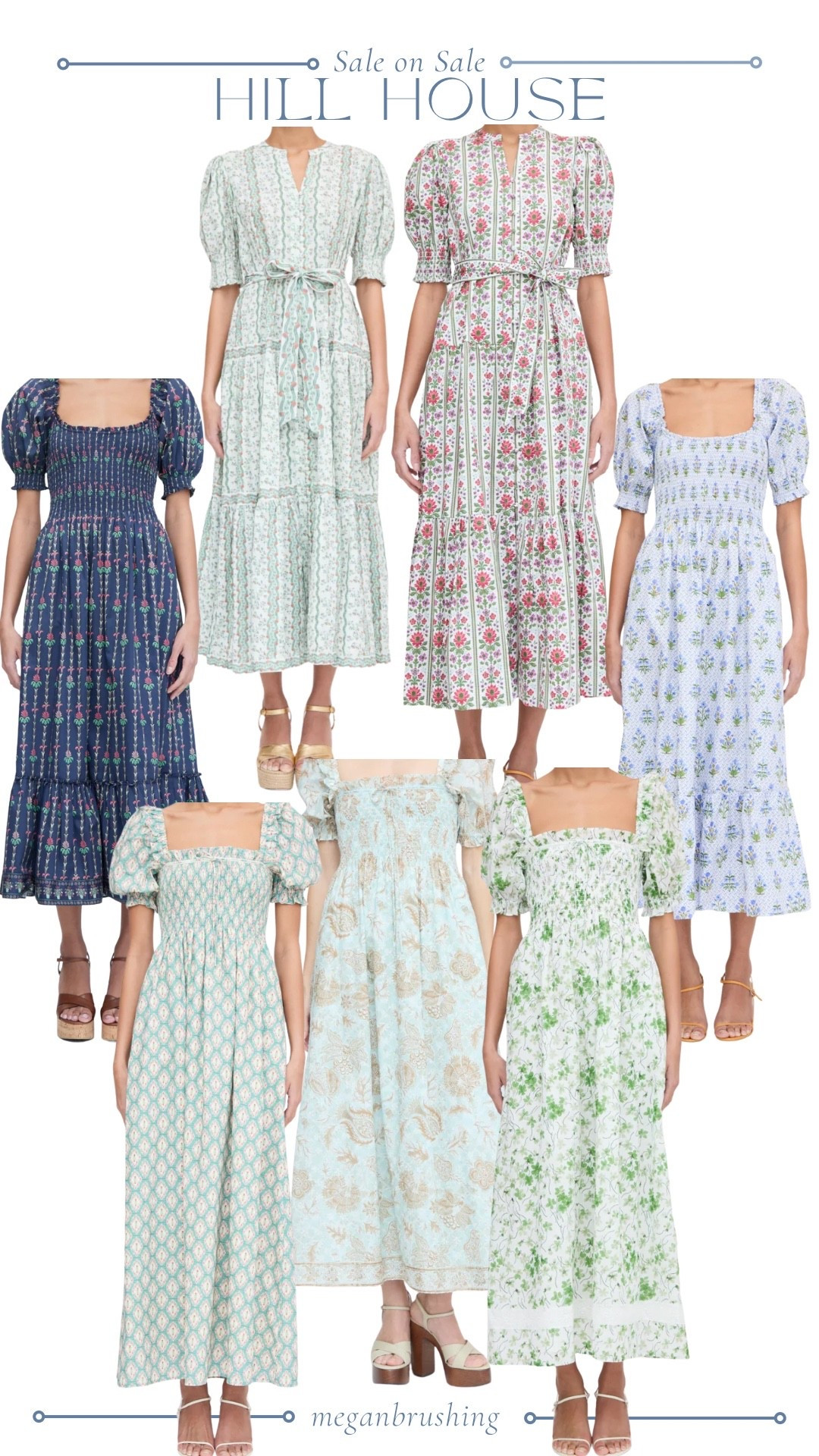 Sale on Sale at Hill House ‼️ At least 25% off site-wide! Dresses for wedding guests, holiday parties, family photos, Easter or go comfy with a robe and pajamas purchase, or grab some great gifts for Christmas! 

#LTKSaleAlert #LTKFamily #LTKFindsUnder100