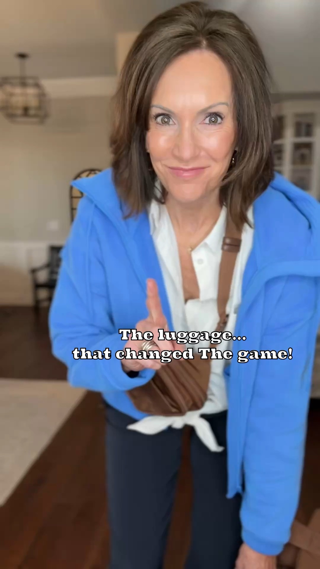 Luggage with a built in trolley strap! What!!! Traveling has never been so easy, light & comfortable! Yep the handle had a comfort grip too! 👏

These are the large checked bag, carryon, sport duffel & weekender.

up to 20% off when you purchase sets! 

Fave travel pants / 6 regular available in petite & tall
Breathable, wrinkle resistant shirt / small tall 
Jacket - large use code : ANNIEKXSPANX 

#LTKTravel #LTKTall