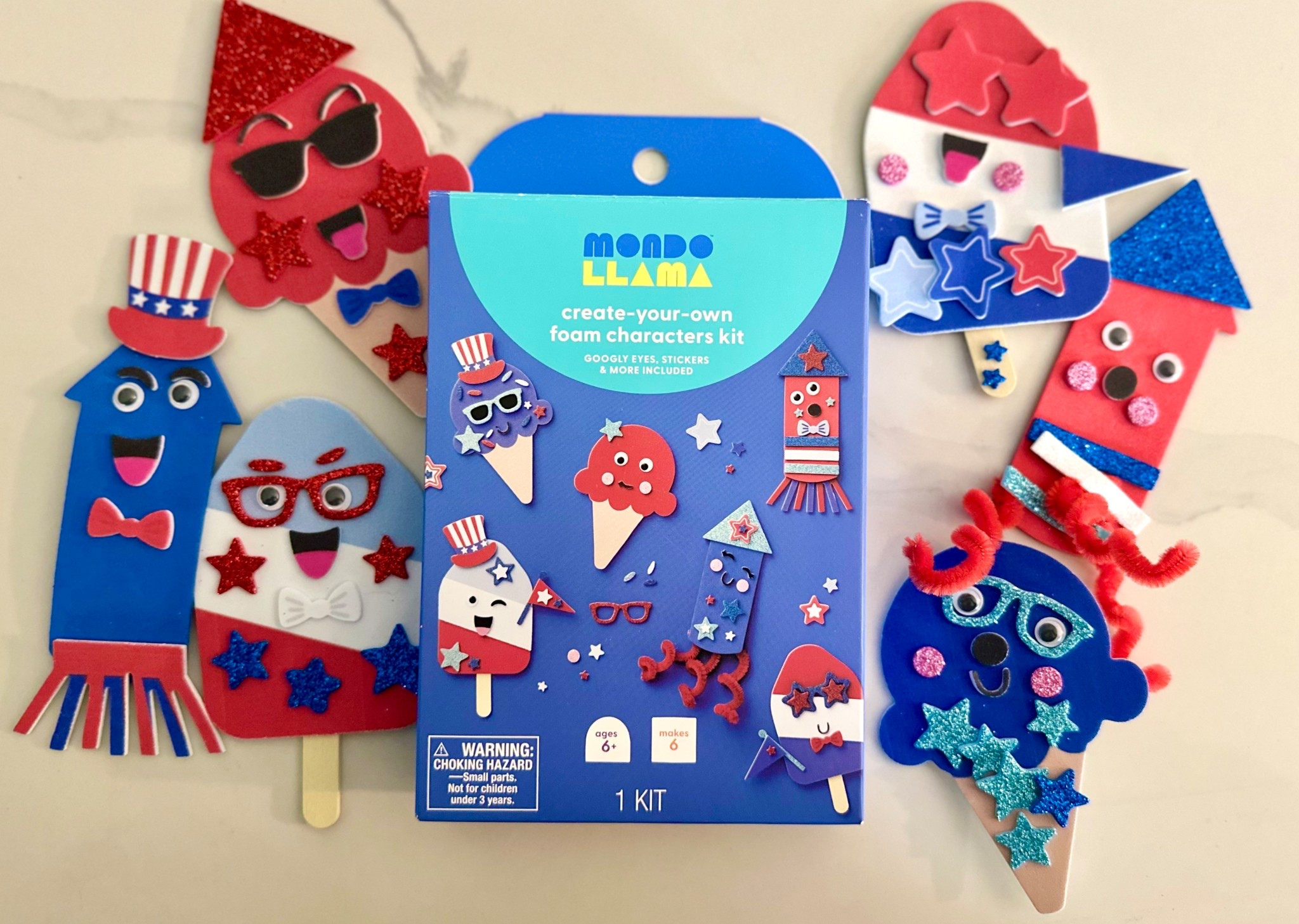 Target has the cutest red, white, and blue crafts for kids! 

#LTKSeasonal #LTKKids #LTKmomlife