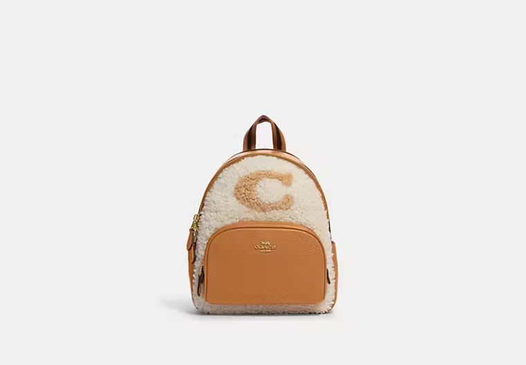 Mini Court Backpack With Coach Motif | Coach Outlet