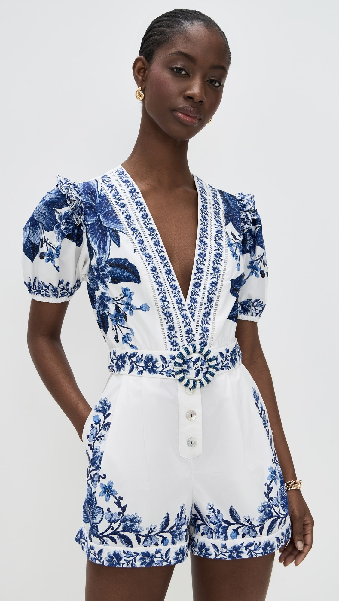 Summer Fruit Scarf Romper | Shopbop