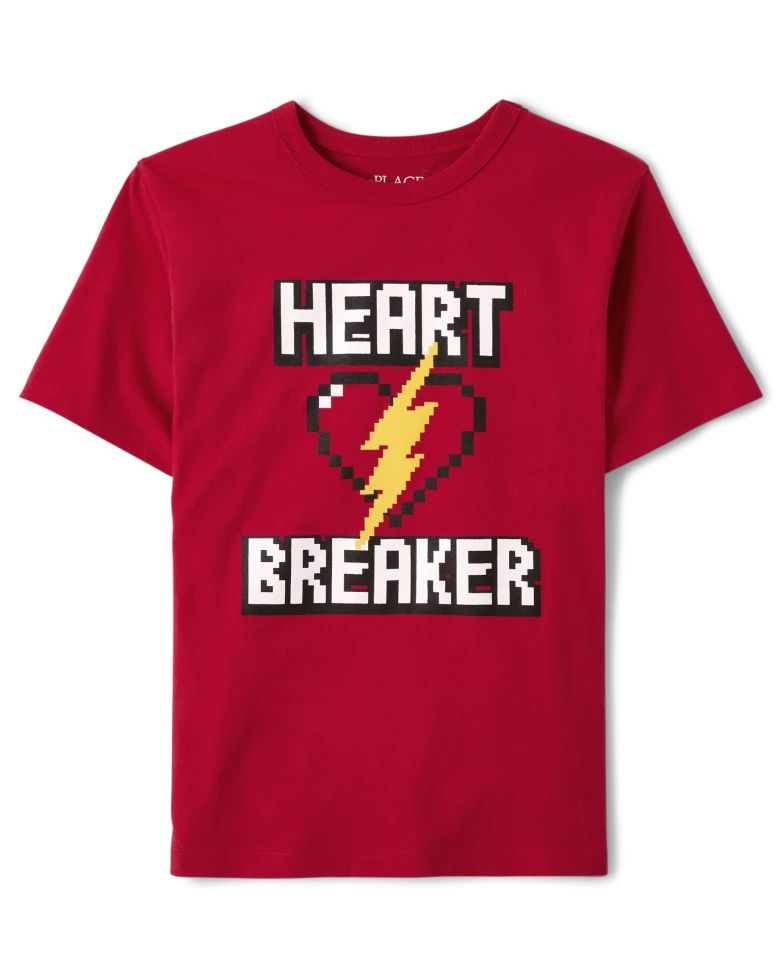 Boys Heart Breaker Graphic Tee - classicred | The Children's Place
