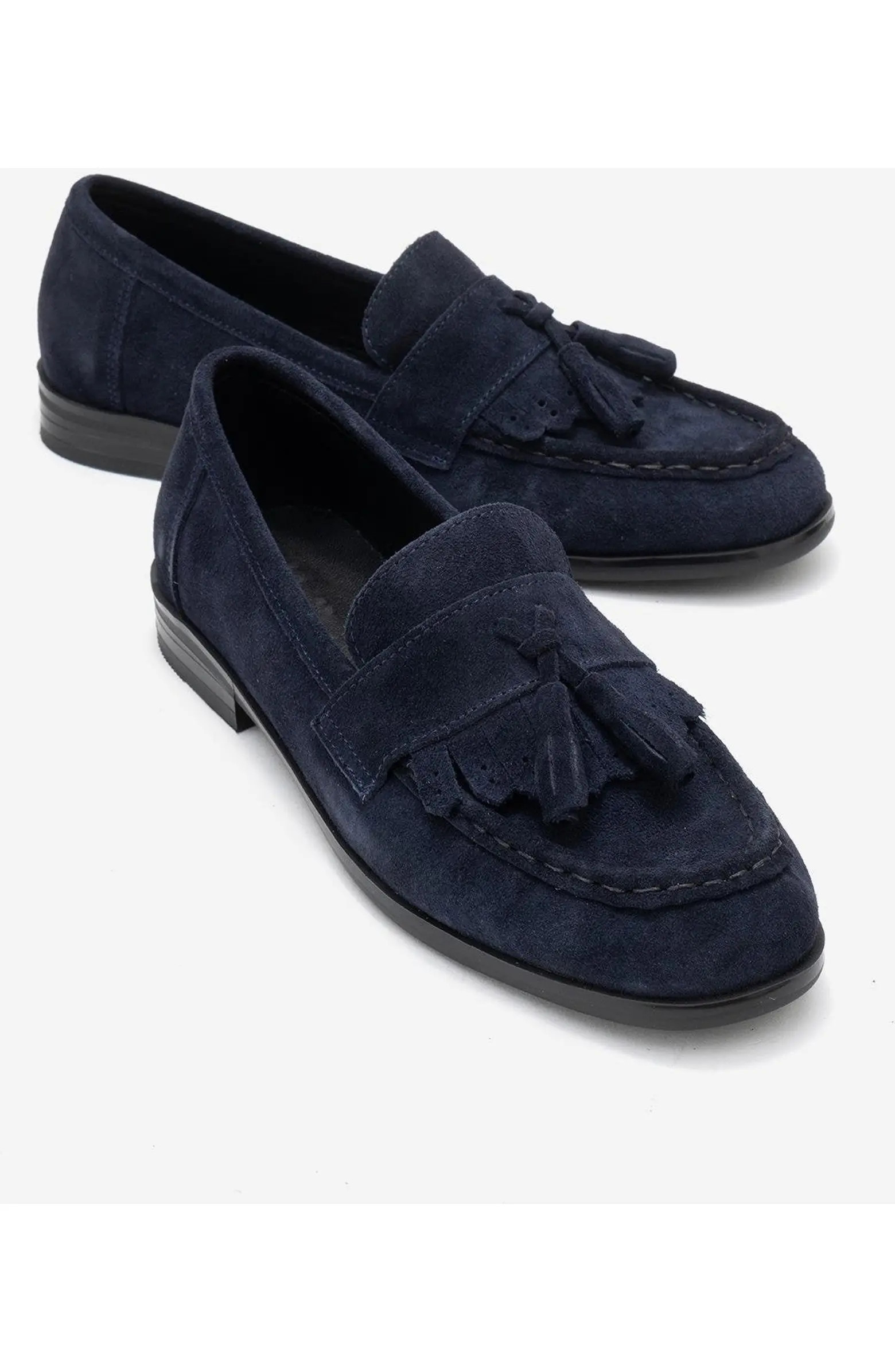 Lupen Leather Tassel Loafer (Women) | Nordstrom