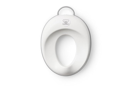 BABYBJORN Toilet Trainer, White/Gray