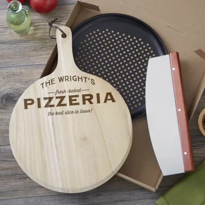 Family Pizzeria 3-Piece Gift Set | Bed Bath & Beyond | Bed Bath & Beyond