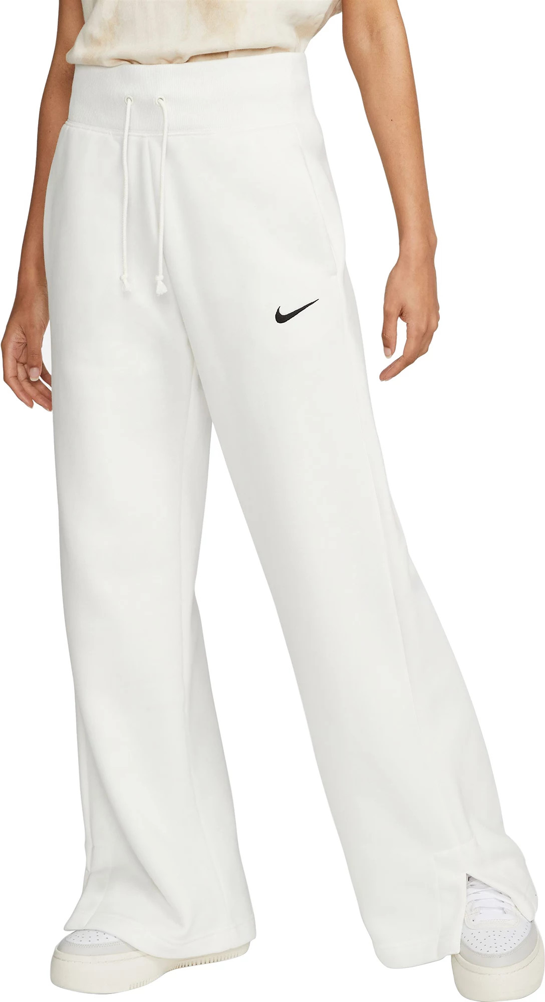 Nike Women's Sportswear Phoenix Fleece Pants, Large, Sail | Dick's Sporting Goods