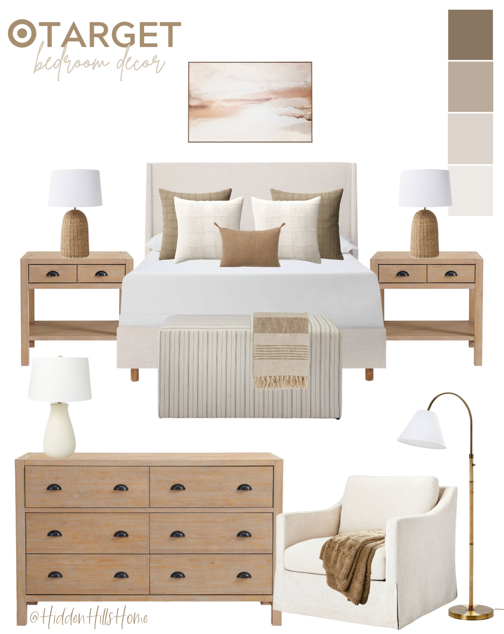 Target bedroom decor, Target bedroom mood board, studio McGee decor, Target decor ideas, master bedroom design, primary bedroom decor ideas #bedroom #target

#LTKhome #LTKstyletip #LTKsalealert