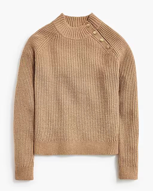 Cotton-blend mockneck sweaterComparable value:$110.00Your price:$66.00 (40% off)Up to 30% off you... | J.Crew Factory