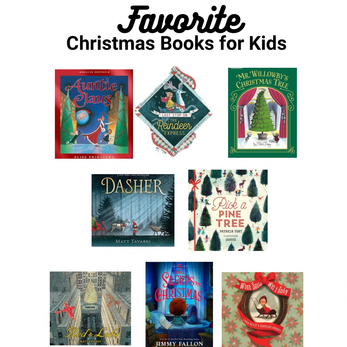 Some of my favorite Christmas books for kids! We add one book to our collection every year. I included more in my list than what is pictured. So many good options! 

#LTKHoliday #LTKkids #LTKSeasonal